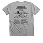 *2026 World Fragile X Day Black Logo&nbsp;, a Athletic Heather Premium V-Neck Tee (back-view)