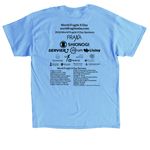 *2026 World Fragile X Day Black Logo&nbsp;, a Carolina Blue Classic Unisex Tee (back-view)