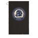 Newfie Drool Towel, a Black Golf Towel