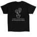Proud of you shirt, a Black Classic Unisex Tee (back-view)