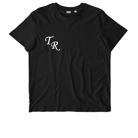 TR White letter Wagner Back, a Black Stanley/Stella Unisex Crafter Tee