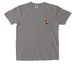 Underdogs Pride Merch, a Grey Comfort Colors Pocket Tee
