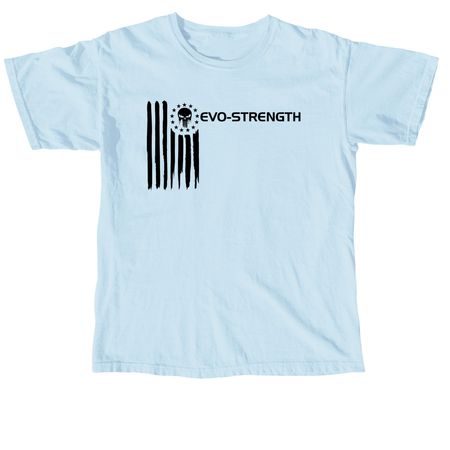 EVO-FREEDOM, a Chambray Comfort Colors Unisex Tee