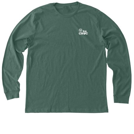 CNOC 2026, a Heather Forest Premium Long Sleeve Tee