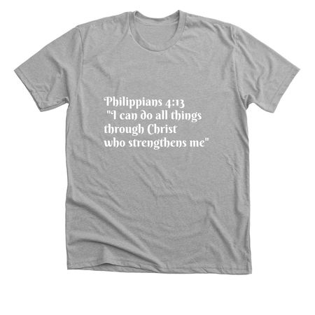One with Christ, a Athletic Heather Premium Unisex Tee