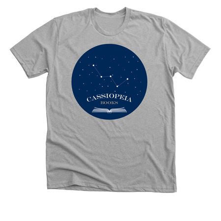Cassiopeia Books Merch, a Athletic Heather Premium Unisex Tee