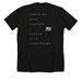P4P x J.A.B. Fundraiser Tee!, a Solid Black Blend Premium Unisex Tee (back-view)