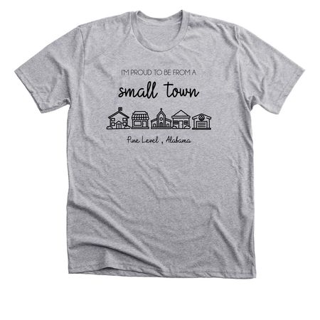 Pine Level , AL, a Athletic Heather Premium Unisex Tee