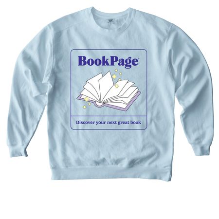 Magic of Reading Crewneck Sweatshirt, a Chambray Comfort Colors Crewneck Sweatshirt