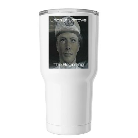 Union Of Sorrows Tumbler, a White Insulated Tumbler