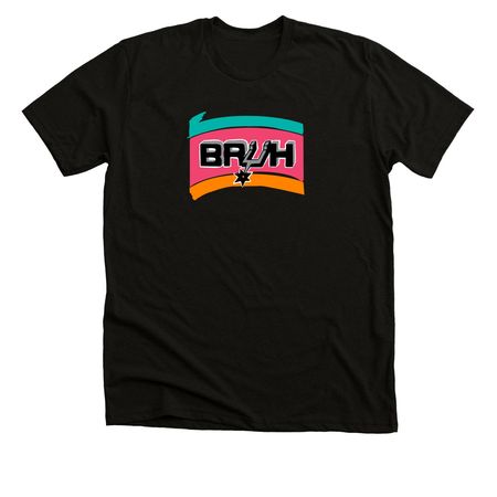 Bruh Antonio, a Solid Black Blend Premium Unisex Tee
