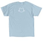Joceys Lil Cozies, a Light Blue Classic Unisex Tee (back-view)