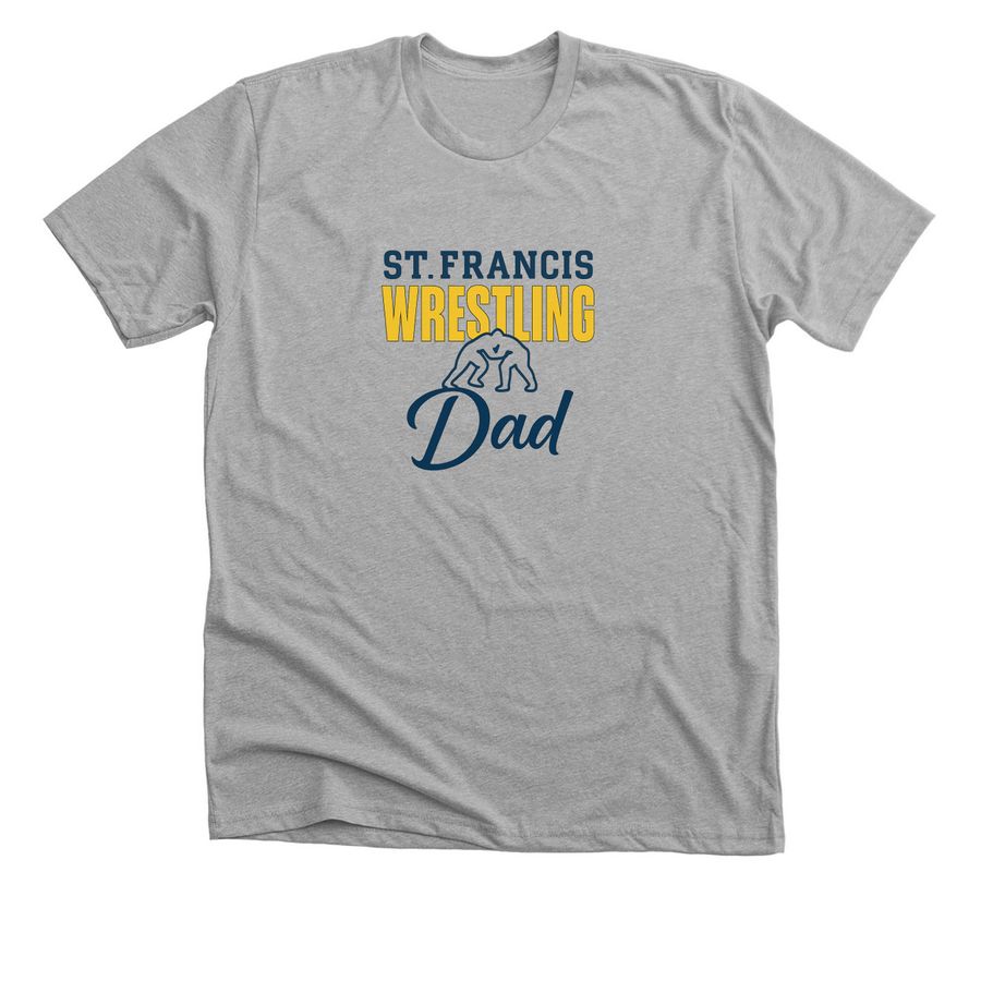 SF DAD, a Athletic Heather Premium Unisex Tee