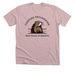 Fighting Groundhogs, a Heather Pink Gravel Premium Unisex Tee