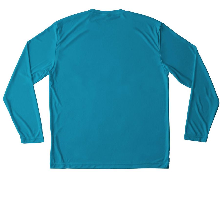 SCWTCA National Specialty LS Performance&nbsp;, a Atomic Blue Unisex Performance Long Sleeve Tee (back-view)