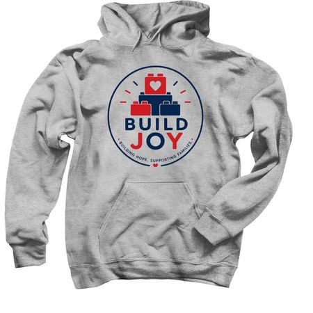 Build Joy Merch Fundraiser, a Sport Grey Pullover Hoodie