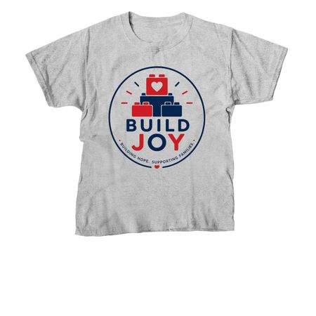 Build Joy Merch Fundraiser, a Sport Grey Youth Unisex Tee