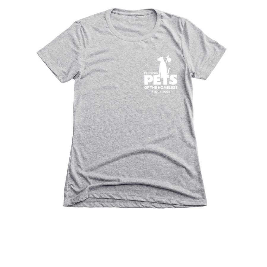 Give a Dog a Bone&nbsp;, a Dark Heather Grey Women's Slim Fit Tee