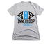 The City Made Us Change Our Logo - ILB Merch, a Dark Heather Grey Women's Slim Fit Tee