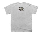 LUV MOTIVATIONAL QUOTE SERIES&nbsp;, a Sport Grey Youth Unisex Tee (back-view)