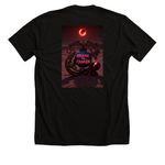 WTI 2-26 Shirts & Sweatshirts, a Solid Black Blend Premium Unisex Tee (back-view)