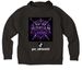 Hercules and Adrian, a Deep Black Allmade Organic CVC Pullover Hoodie (back-view)