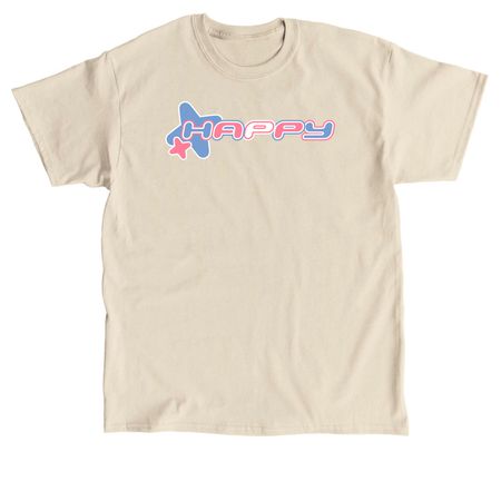 Happy trans, a Sand Classic Unisex Tee