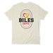 Biles Boys, a White Sand Allmade Organic Cotton Unisex Tee (back-view)