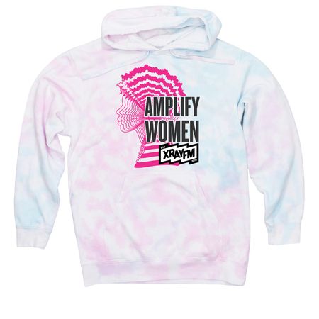 Amplify Women 2026, a Cotton Candy Tie Dye Pullover Hoodie