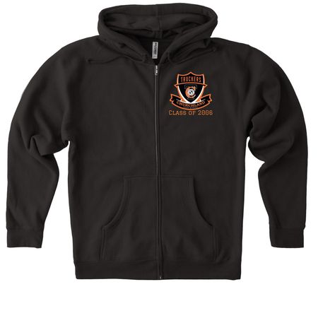 CHS '06 Classic, a Black Heavyweight Zip Up Hoodie