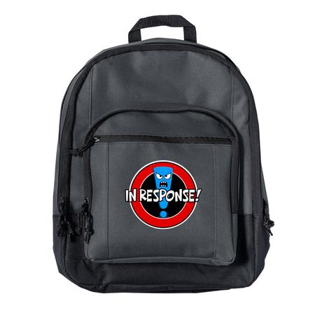 In Response! Backpack, a Dark Charcoal Everyday Backpack