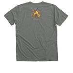 Mambex, aka Ma, a Deep Heather Premium V-Neck Tee (back-view)