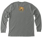 Mambex, aka Ma, a Deep Heather Premium Long Sleeve Tee (back-view)