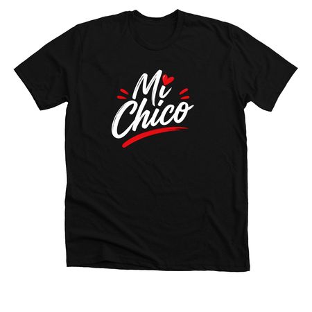 MI CHICO, a Solid Black Blend Premium Unisex Tee