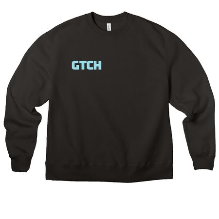 Gorilla Tag Church Merch, a Black Premium Heavyweight Crewneck Sweatshirt
