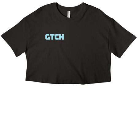 Gorilla Tag Church Merch, a Black Women?s Cropped Cotton Tee