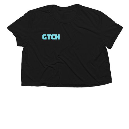 Gorilla Tag Church Merch, a Black Women?s Flowy Cropped Tee