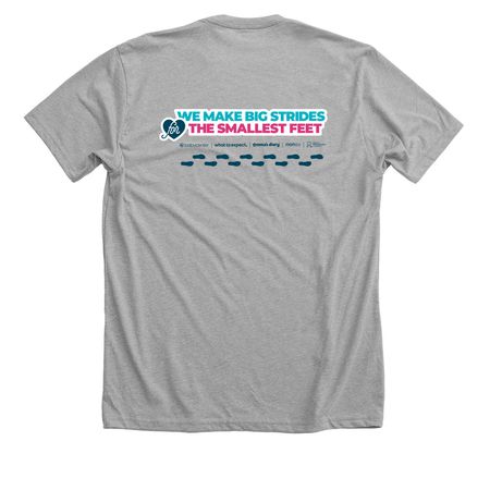 EHG 2026 Promise Walk, a Athletic Heather Premium Unisex Tee (back-view)