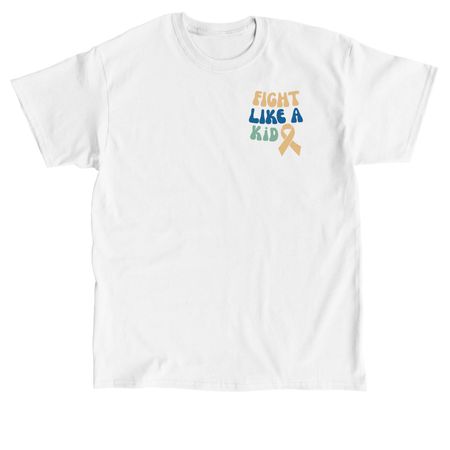 Fight Like Leo&nbsp;, a White Classic Unisex Tee