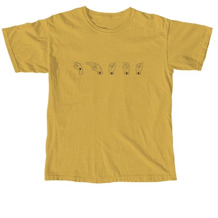 Ohana ?&nbsp;, a Mustard Comfort Colors Unisex Tee