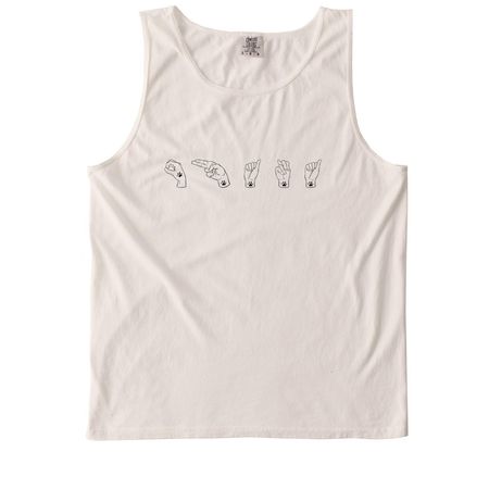 Ohana ?&nbsp;, a Ivory Comfort Colors Tank Top