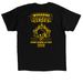 Official 2026 Camp Logo - Gold, a Black Classic Unisex Tee (back-view)