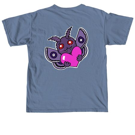 Mothman Loves You&nbsp;, a Blue Jean Comfort Colors Unisex Tee