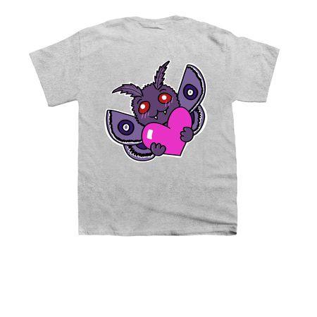 Mothman Loves You&nbsp;, a Sport Grey Youth Unisex Tee