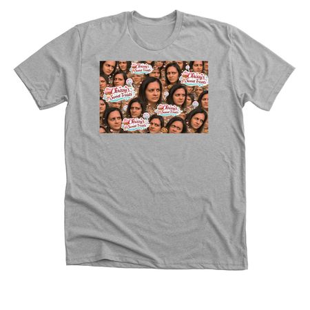 Baker Face, a Athletic Heather Premium Unisex Tee