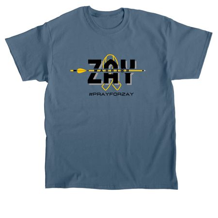 Warrior Zay, a Indigo Blue Classic Unisex Tee