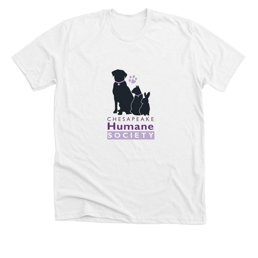 CHS Stronger Together Crisis Boarding Program, a Solid White Blend Premium Unisex Tee