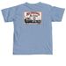 National Brain Tumor Society&nbsp;, a Washed Denim Comfort Colors Unisex Tee (back-view)