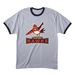 The OG Shirt, a Athletic Heather/ Jet Black Cotton Ringer Tee
