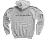 3Fold Cord Merch&nbsp;, a Sport Grey Youth Pullover Hoodie (back-view)
